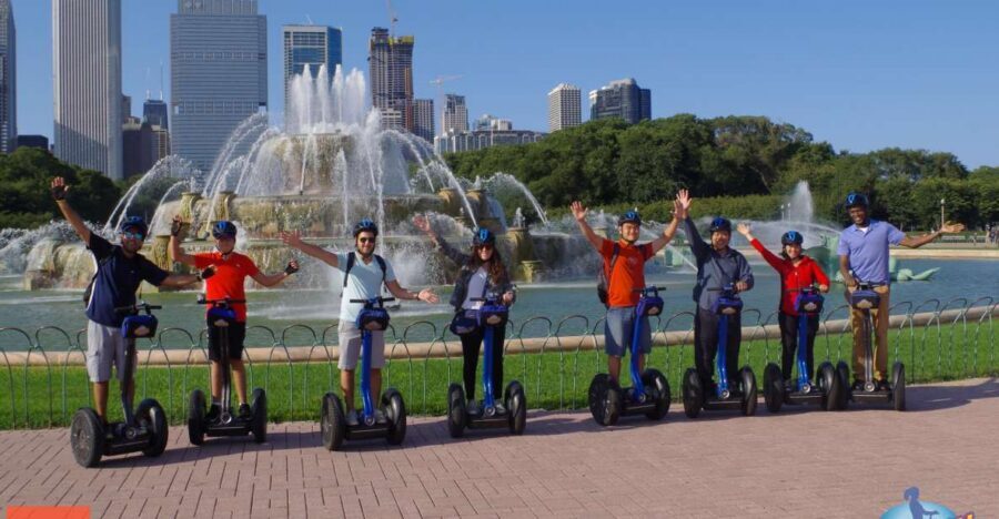 Amazing Lakefront Segway Tour of Chicago - First Stop: 34 S. Michigan Avenue and Getting Comfortable Fast