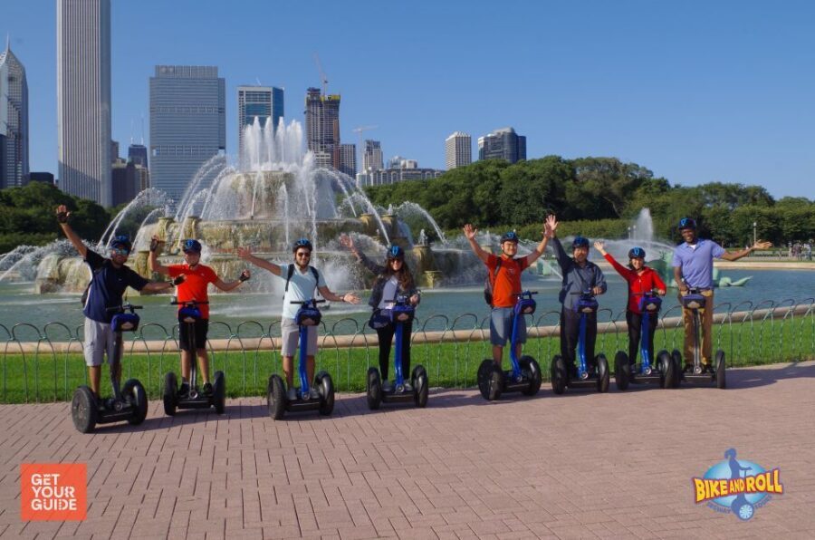 Amazing Lakefront Segway Tour of Chicago - Buckingham Fountain Break: Where the City Looks Its Best