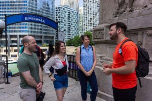 Architecture & History Guided Tour along the Chicago Riverwalk - Stop 2: Fort Dearborn Grounds and Chicago’s Military Past