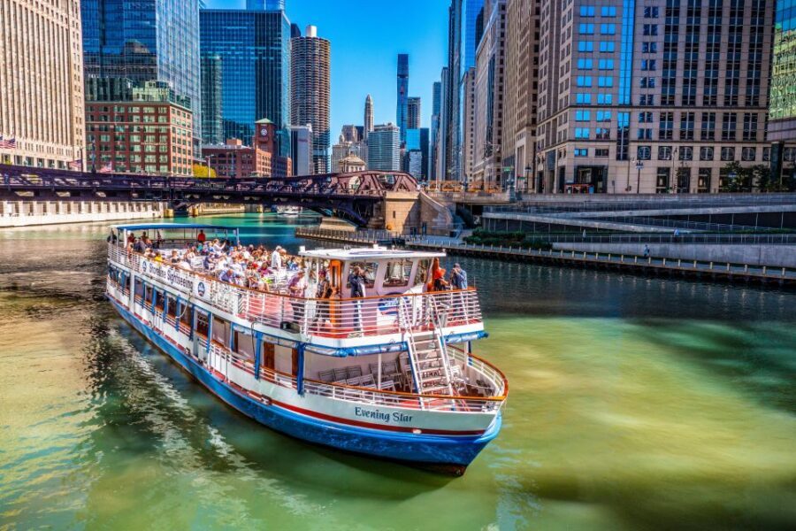 Chicago: Architecture River Cruise Skip-the-Ticket Line - Skip-the-ticket line, full-on skyline education on Chicago’s River