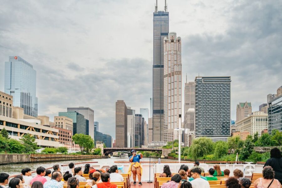 Chicago: Architecture River Cruise Skip-the-Ticket Line - Icons you’ll spot: John Hancock, Trump Tower, Marina City, Willis Tower