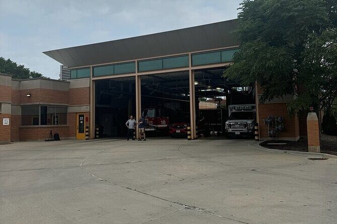 Chicago Fire TV Show Set Tour - Firehouse 51 and the Chicago Fire Academy, a working training base