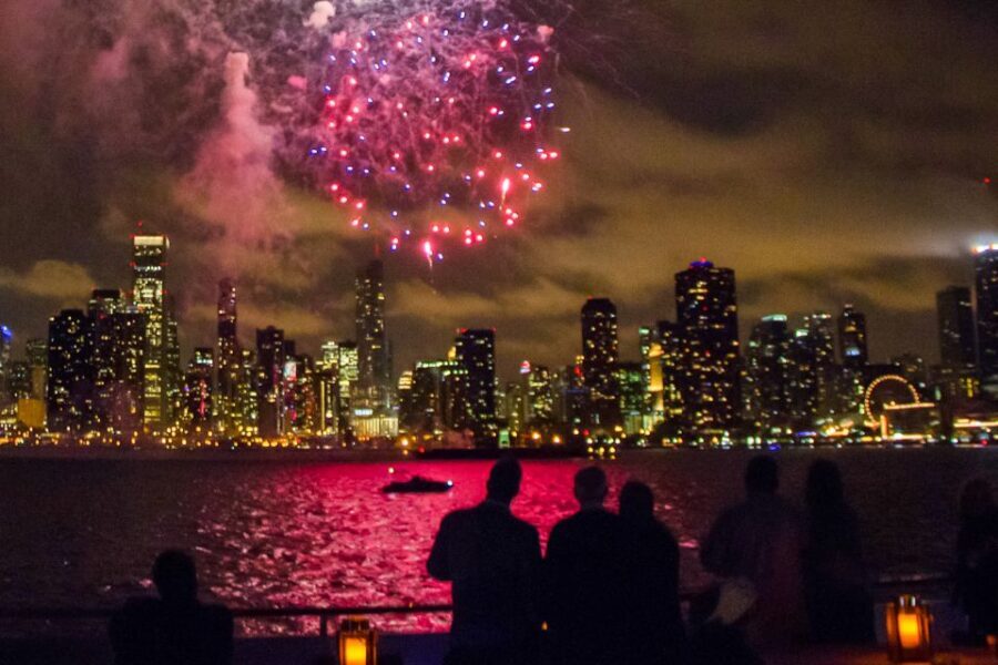 Chicago: Fireworks Cruise with Lake or River Viewing Options - The Chicago Locks: why this engineering stop matters