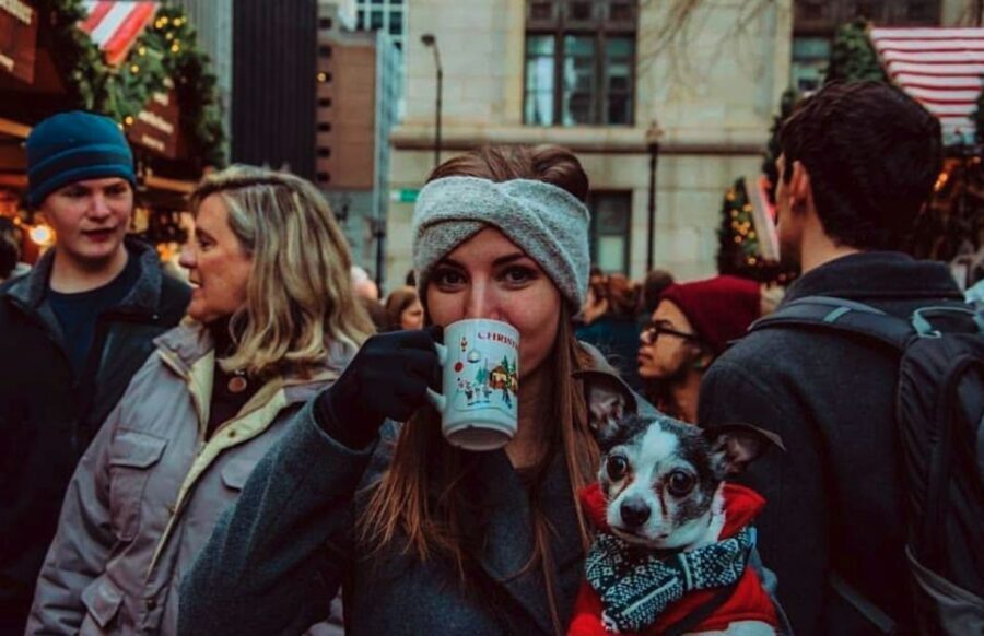 Chicago: Guided Holiday Walking Tour and Food Sampling - Millennium Park Tree, Skating Rink, and the First Warm Drink