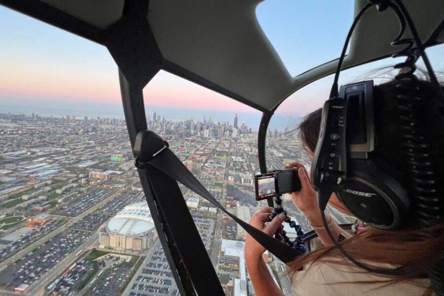 Chicago: Helicopter Tour of Chicago Skyline - Photo strategy: how to get great shots in a short flight