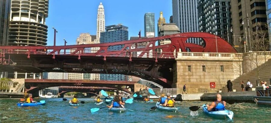 Chicago: History and Architecture Guided Kayak Tour - What This Chicago River Kayak Tour Feels Like in Real Time