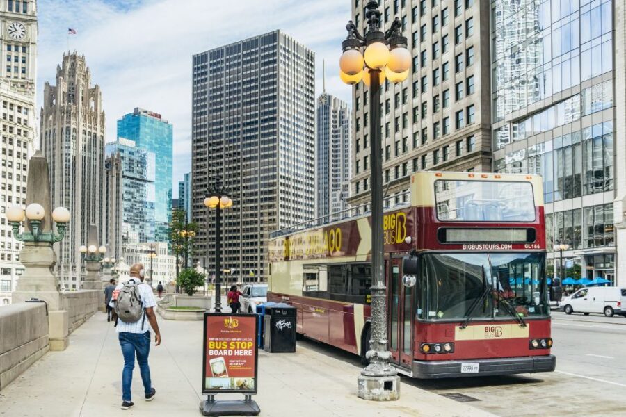 Chicago: Hop-on Hop-off Sightseeing Tour by Open-top Bus - Millennium Park and the Art Institute area: art meets skyline