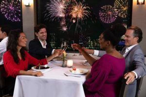 Chicago New Year's Eve Buffet Dinner Cruise on Lake Michigan - DJ Party and Dancing: A Real Night, Not Background Music