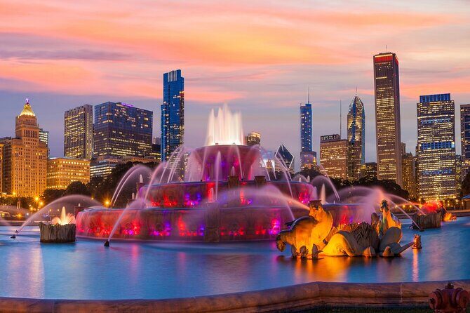 Chicago Night Driving Tour with Skydeck and River Cruise - Night in Chicago: The Winning Formula (Skydeck + River Cruise)