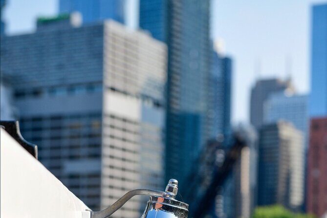 Chicago River Architecture Tour Aboard a Historic Yacht - Wrigley Building: a short stop with a big visual payoff