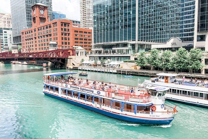 Chicago River Architecture Tour and Big Bus Hop-on Hop-off Tour - Willis Tower, Skydeck, and the big “wow” stops on the bus route