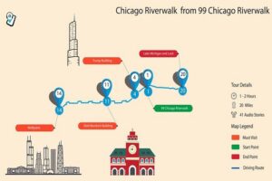 Chicago Riverwalk Self-Guided Walking Tour - Your exact walking plan: start at 99 Chicago Riverwalk