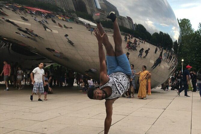 Chicago Scavenger Hunt Adventure - Meeting at Cloud Gate: getting set up fast and moving on
