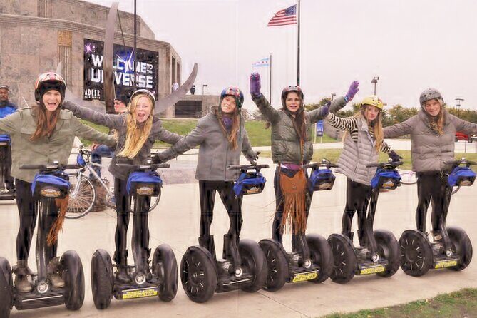 Chicago Sunset Segway Tour - Soldier Field: Stadium Energy Without the Stadium Chaos