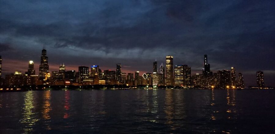 Chicago: Sunset Tour by Open-top Bus with Live Guide - Art on the Mart: catching Chicago’s light show in motion