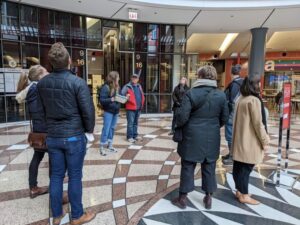 Chicago: Underground Pedway & Downtown Secrets Walking Tour - Part 1: learning the Pedway rhythm through stained glass and underground interiors
