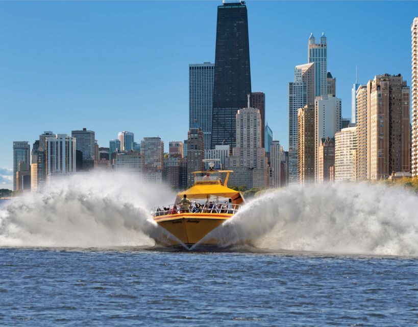 City Cruises Chicago: Seadog Lakefront Speedboat Ride - Key highlights at a glance