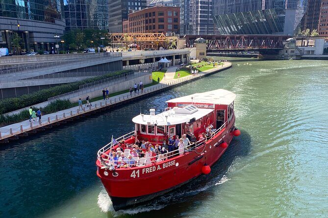 Historical and Architectural Chicago Fireboat River & Lake Cruise - A Chicago Fireboat Cruise That Actually Feels Like Chicago