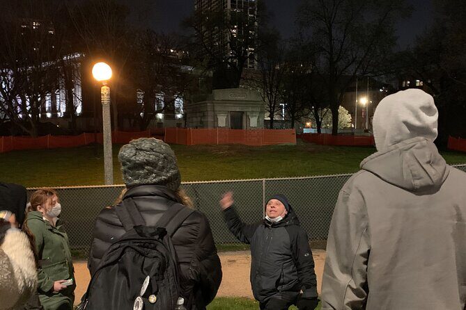 Lincoln Park Hauntings Ghost Investigation Tour - Stop 1: Abraham Lincoln Park and the City Cemetery centerpiece