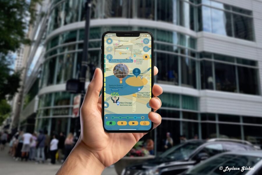 Michigan Avenue Rendezvous Walking Tour with Smartphone App - Meeting up on Michigan Avenue without getting lost