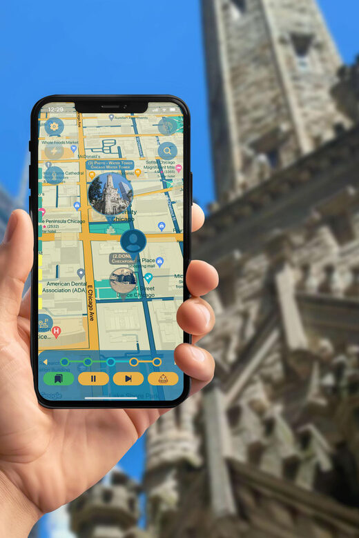 Michigan Avenue Rendezvous Walking Tour with Smartphone App - The Leplace World app: your guide, your game master
