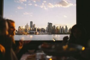 Mother's Day Signature Dinner Cruise on Lake Michigan - Stepping Onto the Boat at Navy Pier