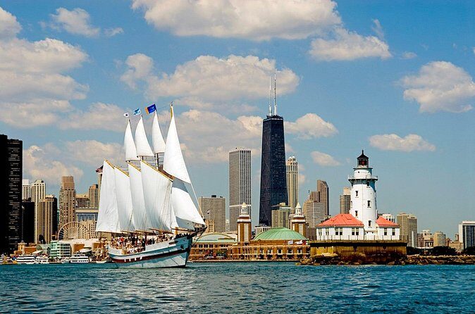 Sail on Tall Ship Windy, join us for our "Chicago Skyline Sail" - Quiet, non-narrated sailing: ask questions and you’ll get answers