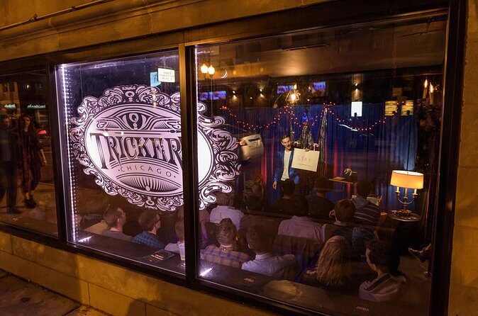 Trickery Chicago Magic Show - Timing: door opens early, and the hour stays moving